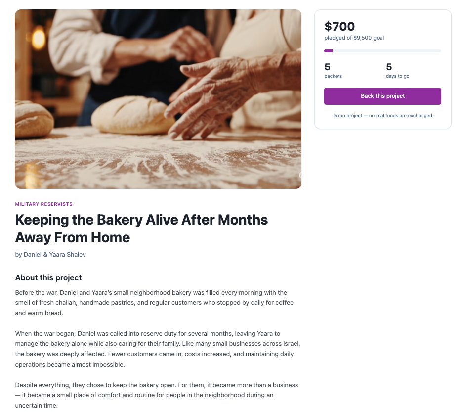 Lender platform